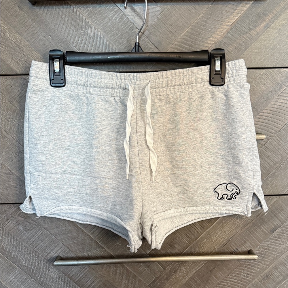 Ivory Ella Light Gray Athletic Shorts